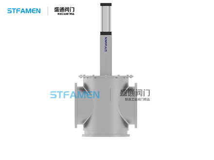 圓形三通提升閥
